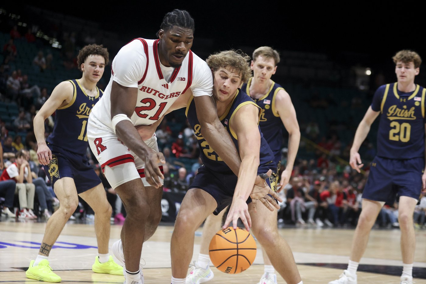 Harper scores career-high 36 points, Rutgers beats Notre Dame 85-84 in OT at Players Era Festival | iNFOnews.ca