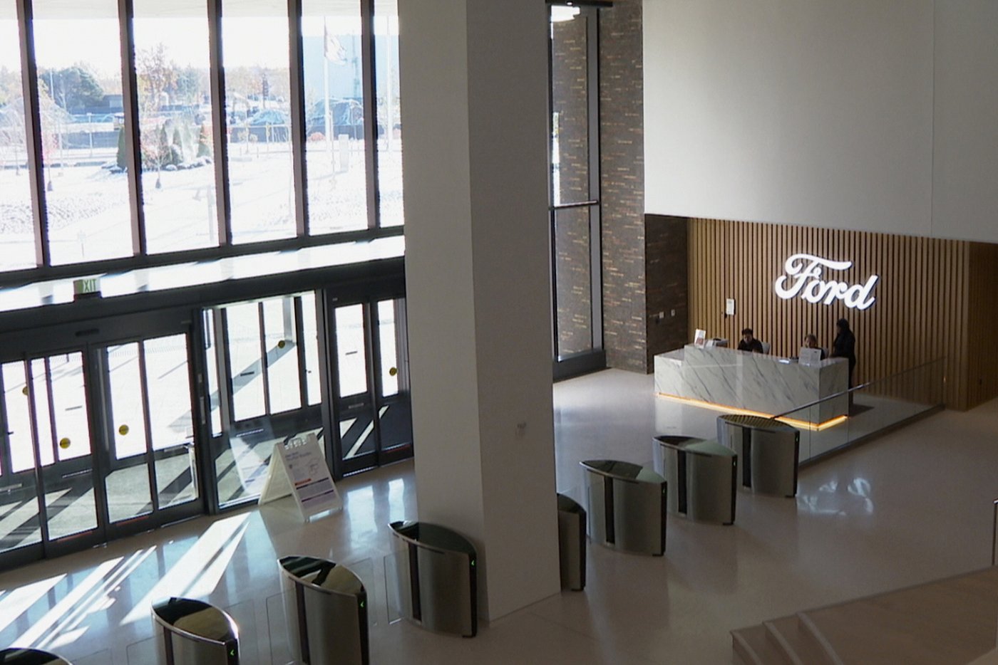 Ford Motor shows off new high-tech HQ. It has a 'crown jewel' showroom and room for 4,000 employees | iNFOnews.ca