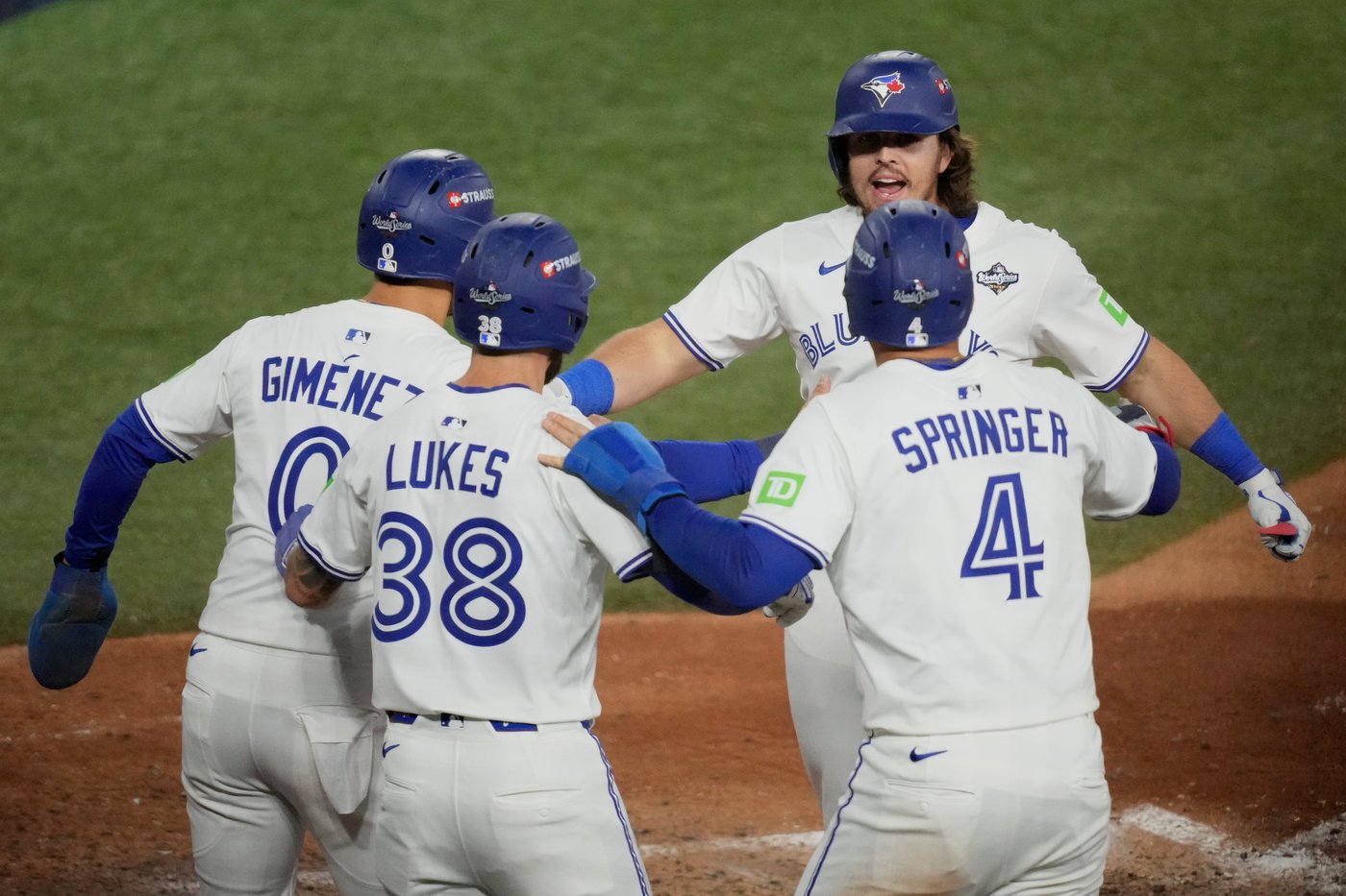 Blue Jays' Addison Barger hits the first pinch-hit grand slam in World Series history | iNFOnews.ca