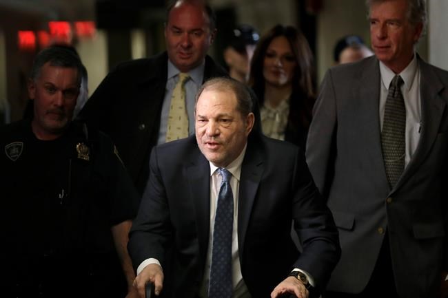 'Mixed verdict' in Weinstein case may disappoint some #MeToo supporters: scholar | iNFOnews.ca CP1984154165