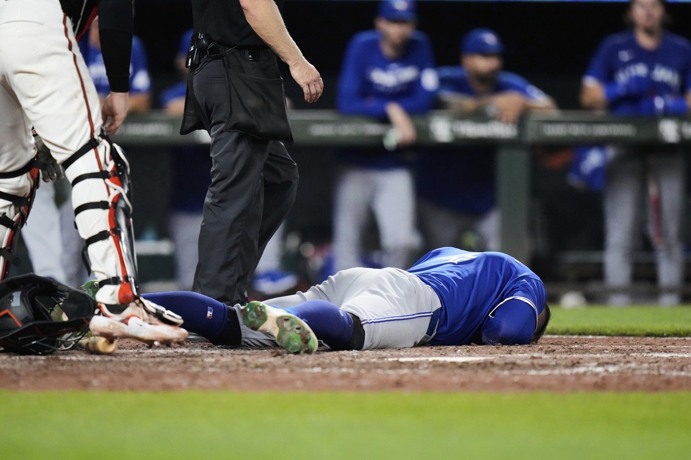Jays Springer 'doing all right' after getting struck in head by fastball | iNFOnews.ca