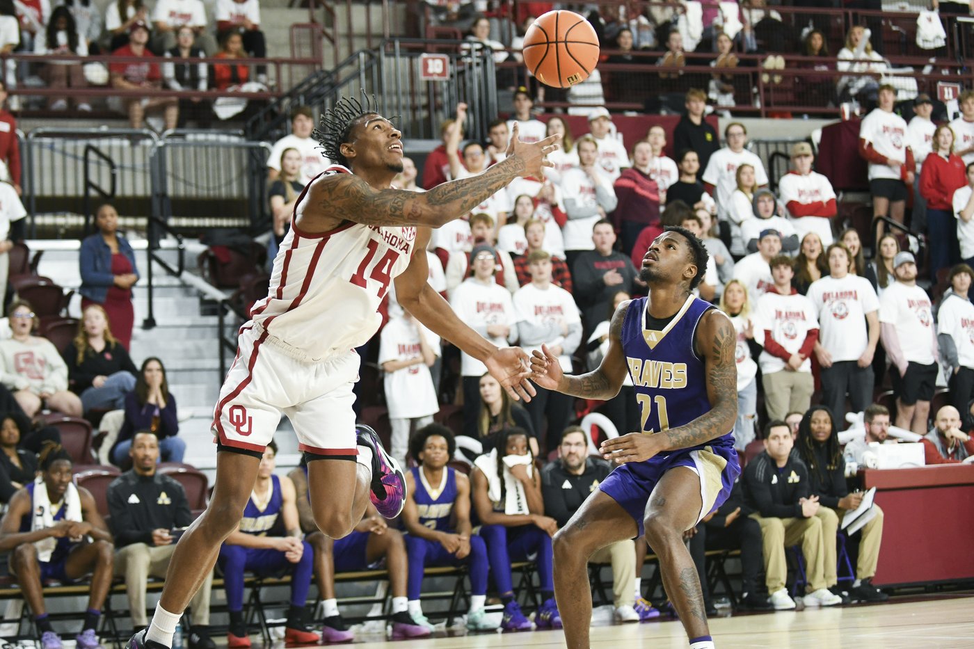 Jalen Moore's 20 points lead No. 21 Oklahoma past Alcorn State 94-78 | iNFOnews.ca Jalen Moore's 20 points lead No. 21 Oklahoma past Alcorn State 94-78 | iNFOnews.ca