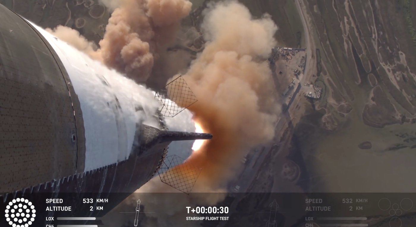 SpaceX launches giant Starship rocket, but aborts attempt to catch booster with mechanical arms | iNFOnews.ca SpaceX launches giant Starship rocket, but aborts attempt to catch booster with mechanical arms | iNFOnews.ca