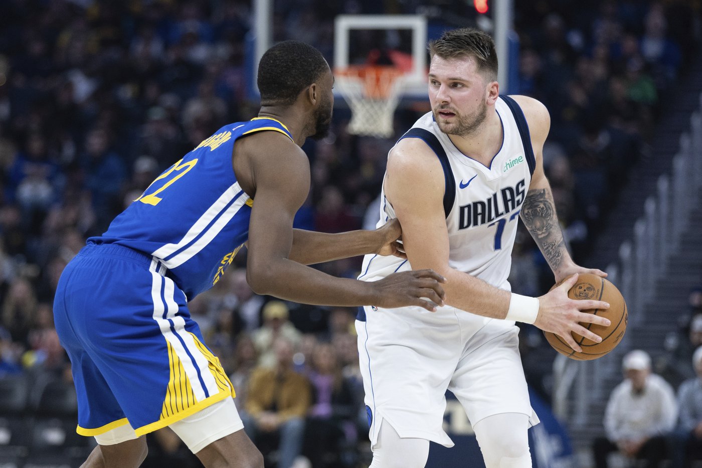 Luka Doncic has triple-double with season-best 45 points in Mavs' 143-133 win over Warriors | iNFOnews.ca Luka Doncic has triple-double with season-best 45 points in Mavs' 143-133 win over Warriors | iNFOnews.ca