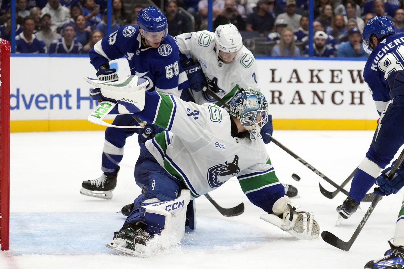 Kucherov gets 4th goal of the season, Lightning beat Canucks 4-1 in Milton-delayed home opener | iNFOnews.ca Kucherov gets 4th goal of the season, Lightning beat Canucks 4-1 in Milton-delayed home opener | iNFOnews.ca