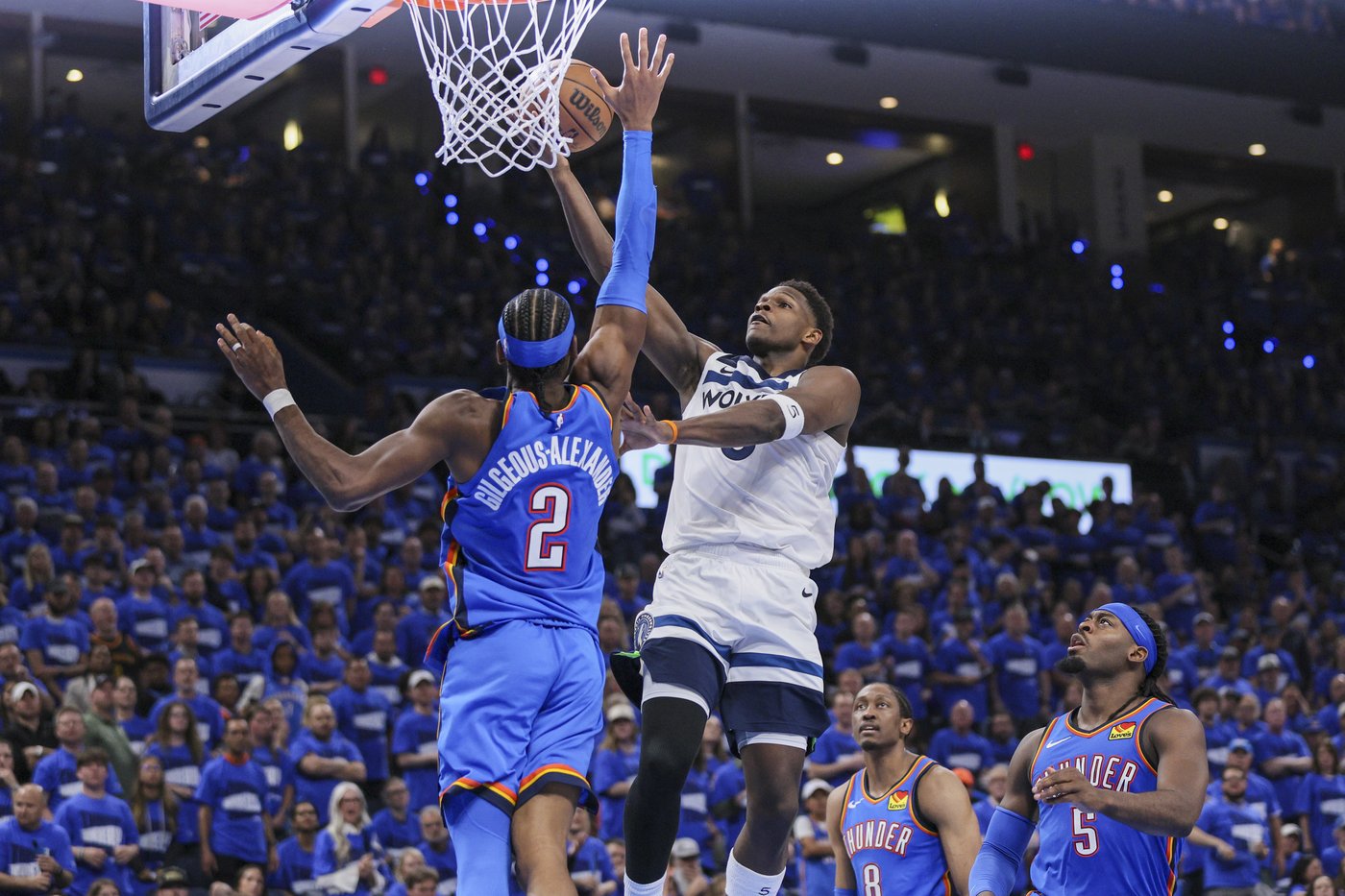 Timberwolves come home in a big hole dug by the relentless Thunder and their poise, precision | iNFOnews.ca Timberwolves come home in a big hole dug by the relentless Thunder and their poise, precision | iNFOnews.ca
