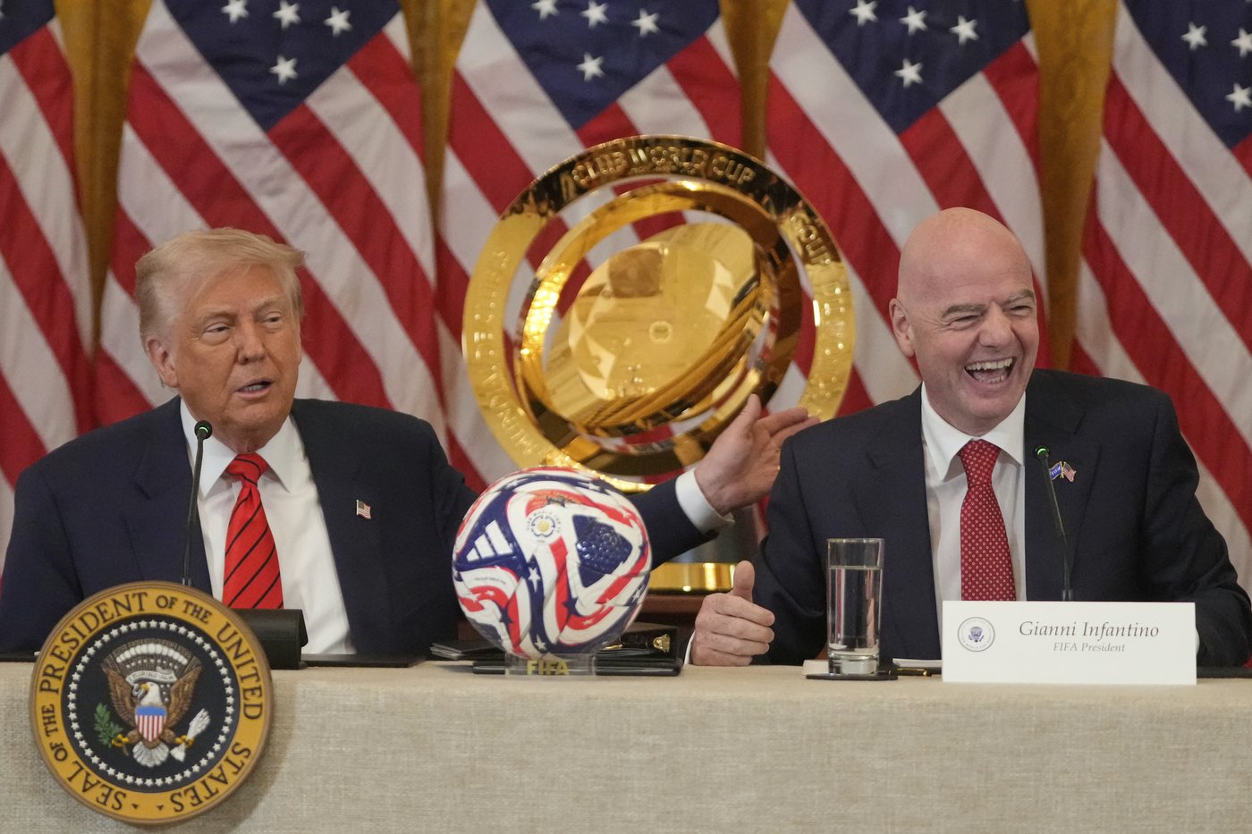 FIFA's Infantino plans Saudi visit during President Trump's tour as soccer world gathers in Paraguay | iNFOnews.ca