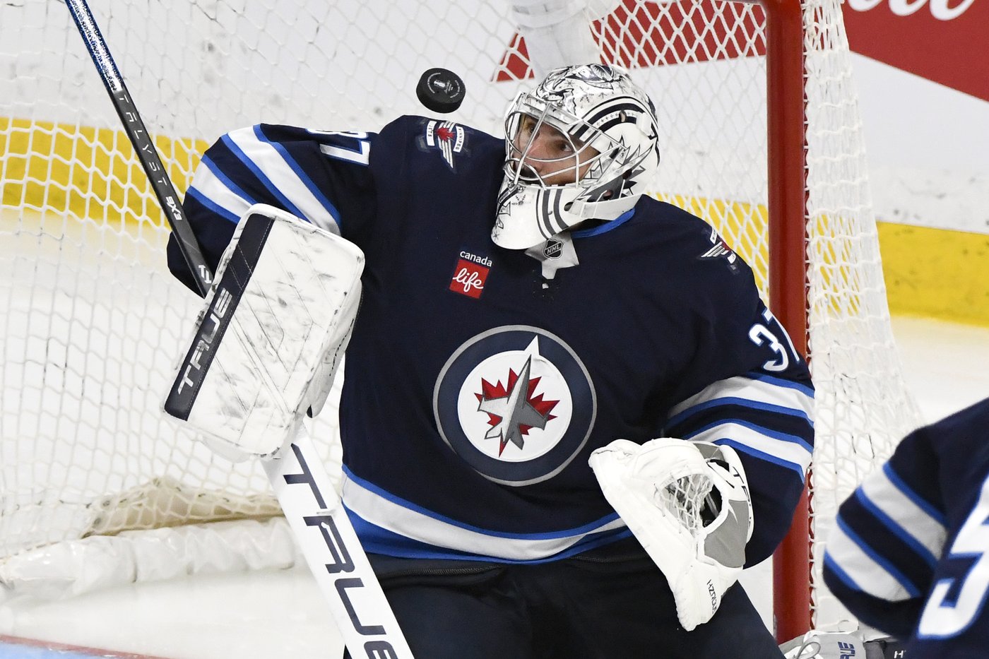 Jets goalie Hellebuyck expects to bounce back in Game 5: 'I am going to be better' | iNFOnews.ca Jets goalie Hellebuyck expects to bounce back in Game 5: 'I am going to be better' | iNFOnews.ca