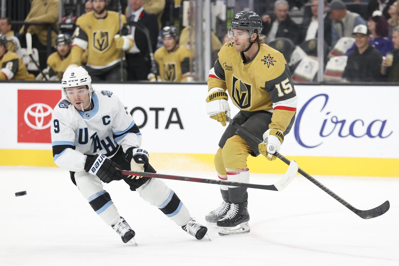 Howden's OT goal beats Utah 4-3 and keep Golden Knights perfect at home | iNFOnews.ca