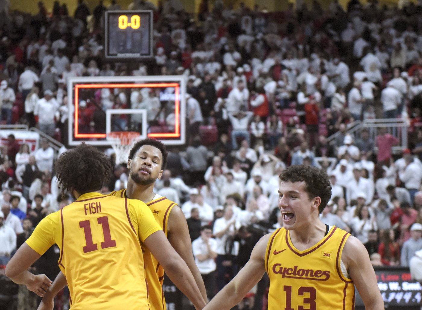Joshua Jefferson forces OT, then wins it as No. 3 Iowa State tops Texas Tech for 11th win in row | iNFOnews.ca Joshua Jefferson forces OT, then wins it as No. 3 Iowa State tops Texas Tech for 11th win in row | iNFOnews.ca