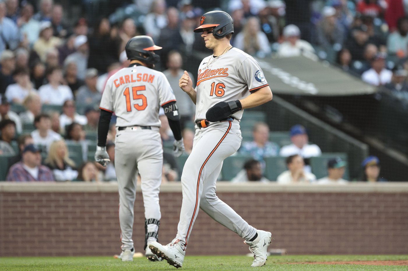 Rutschman's homer and Kjerstad's 2-run triple send Orioles past Mariners 3-2 for 5th straight win | iNFOnews.ca