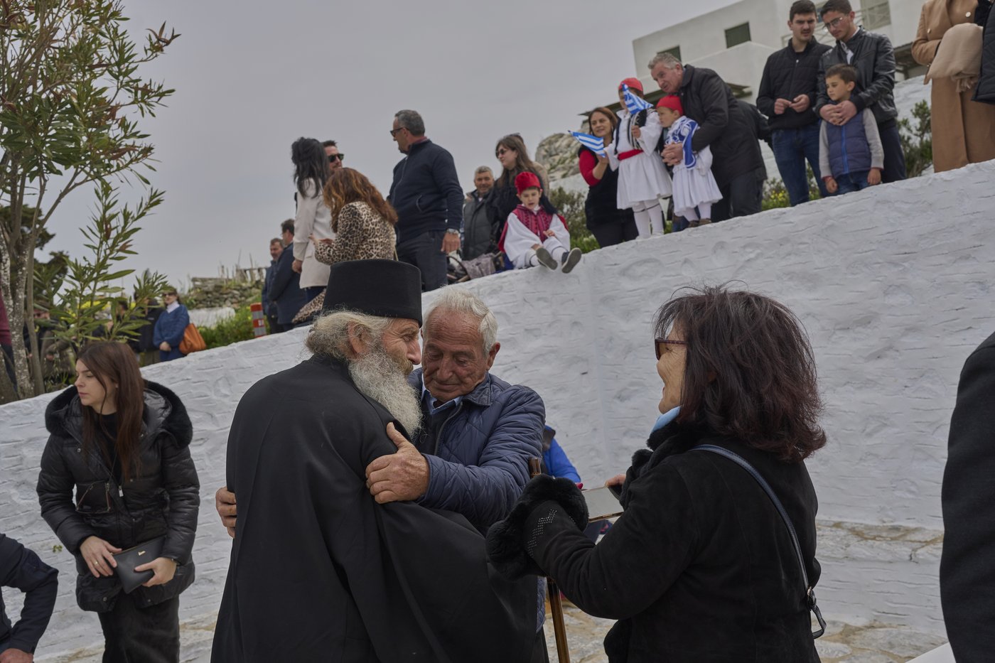 In 50-plus years at a cliffside Greek island monastery, one monk keeps faith and community together | iNFOnews.ca