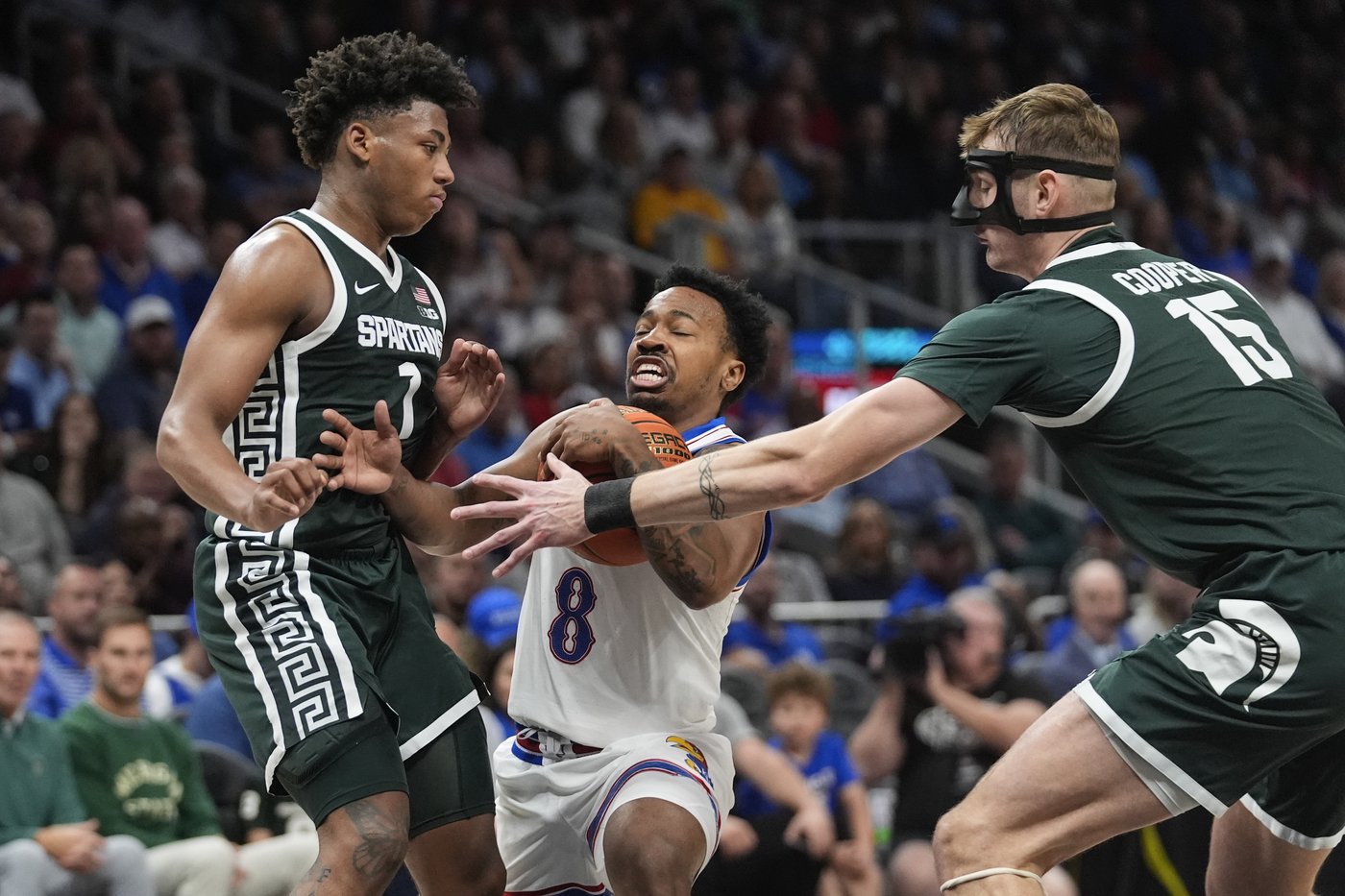 Bill Self becomes winningest coach in Kansas history, Jayhawks beat Michigan State 77-69 | iNFOnews.ca