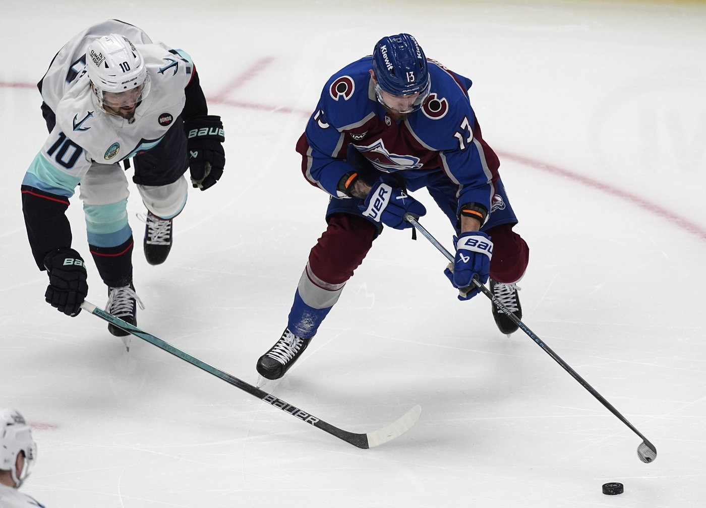Kiviranta records hat trick, MacKinnon notches 2 assists as Avalanche beat Kraken 5-2 | iNFOnews.ca Kiviranta records hat trick, MacKinnon notches 2 assists as Avalanche beat Kraken 5-2 | iNFOnews.ca