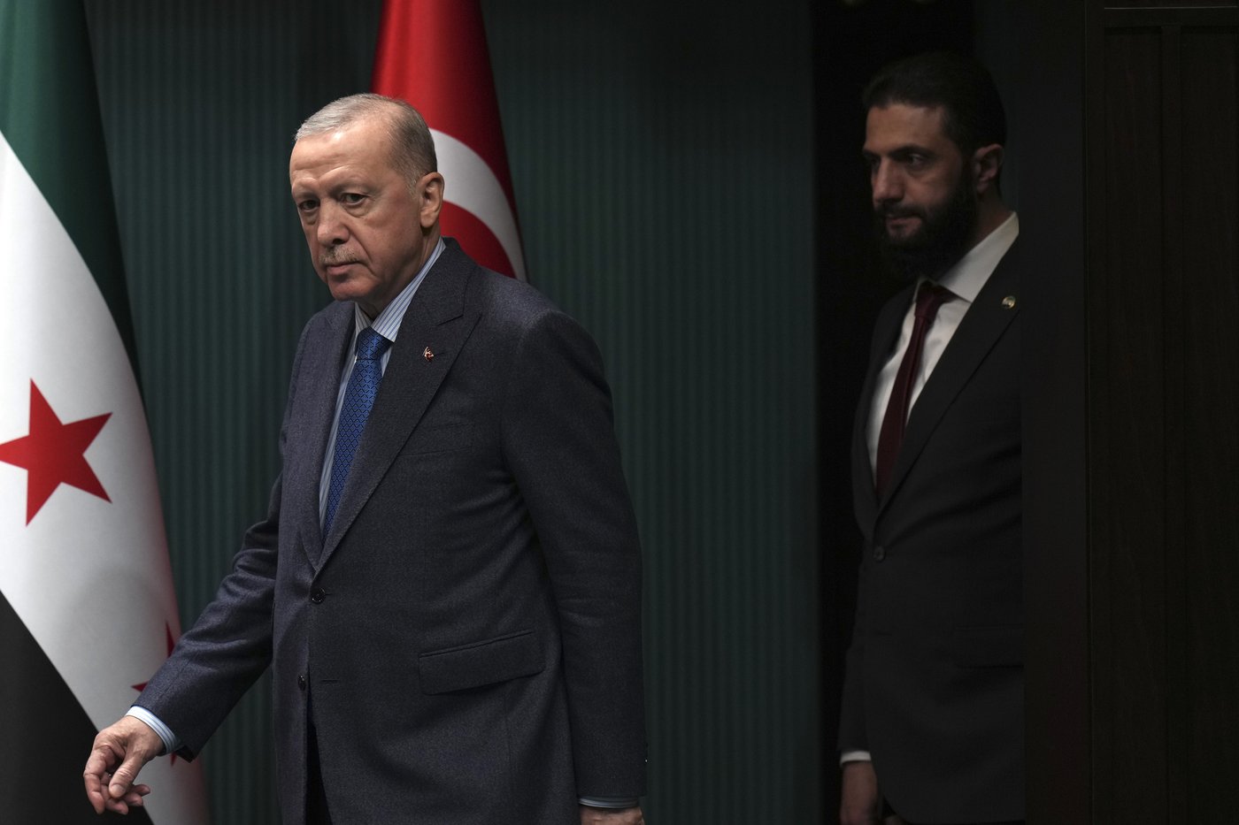 Syria's interim leader holds talks with key ally Turkey on his second international trip | iNFOnews.ca Syria's interim leader holds talks with key ally Turkey on his second international trip | iNFOnews.ca