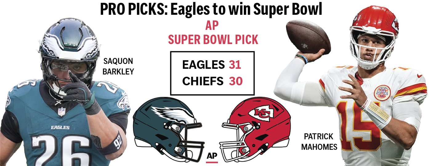 Pro Picks: Eagles will beat the Chiefs in the Super Bowl, preventing Kansas City from a three-peat | iNFOnews.ca Pro Picks: Eagles will beat the Chiefs in the Super Bowl, preventing Kansas City from a three-peat | iNFOnews.ca