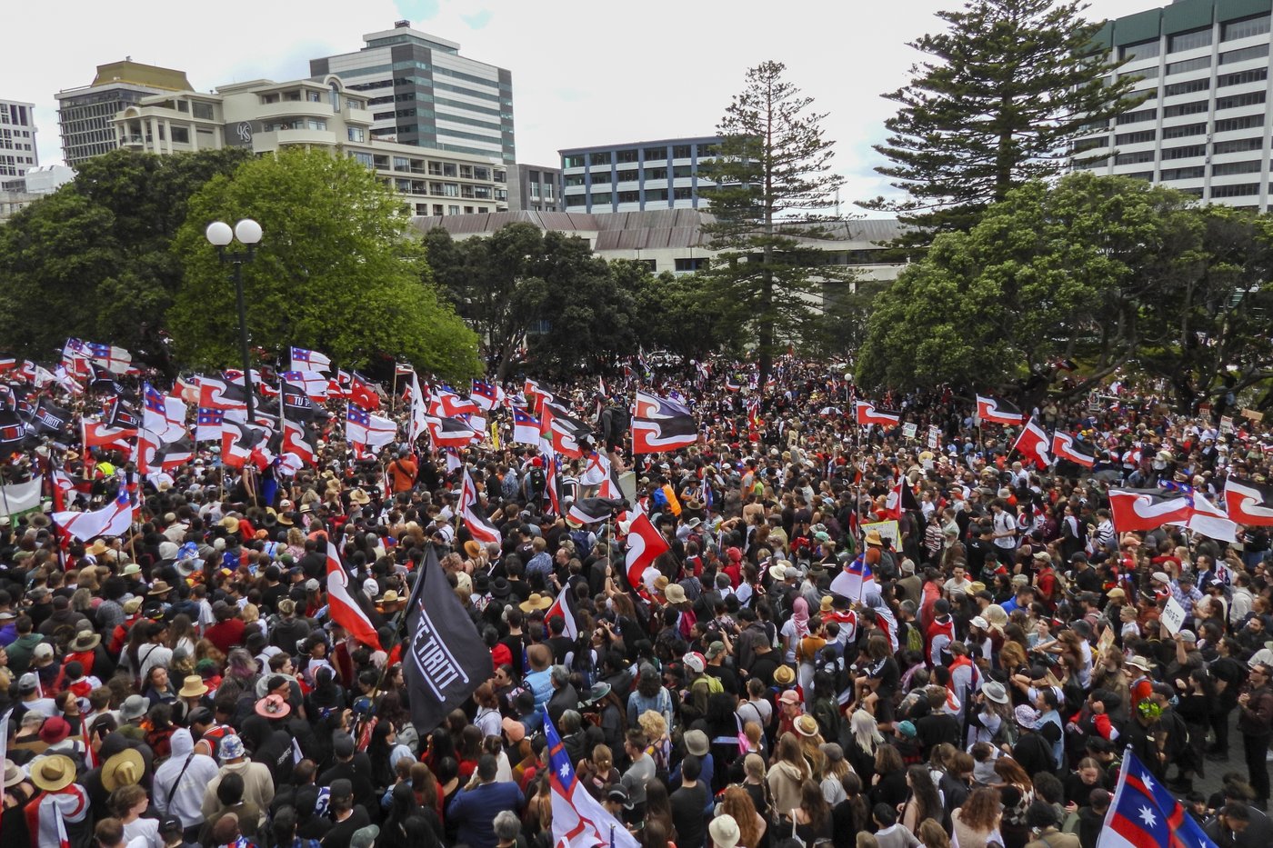 35,000 crowd New Zealand's Parliament grounds in support of Māori rights | iNFOnews.ca 35,000 crowd New Zealand's Parliament grounds in support of Māori rights | iNFOnews.ca