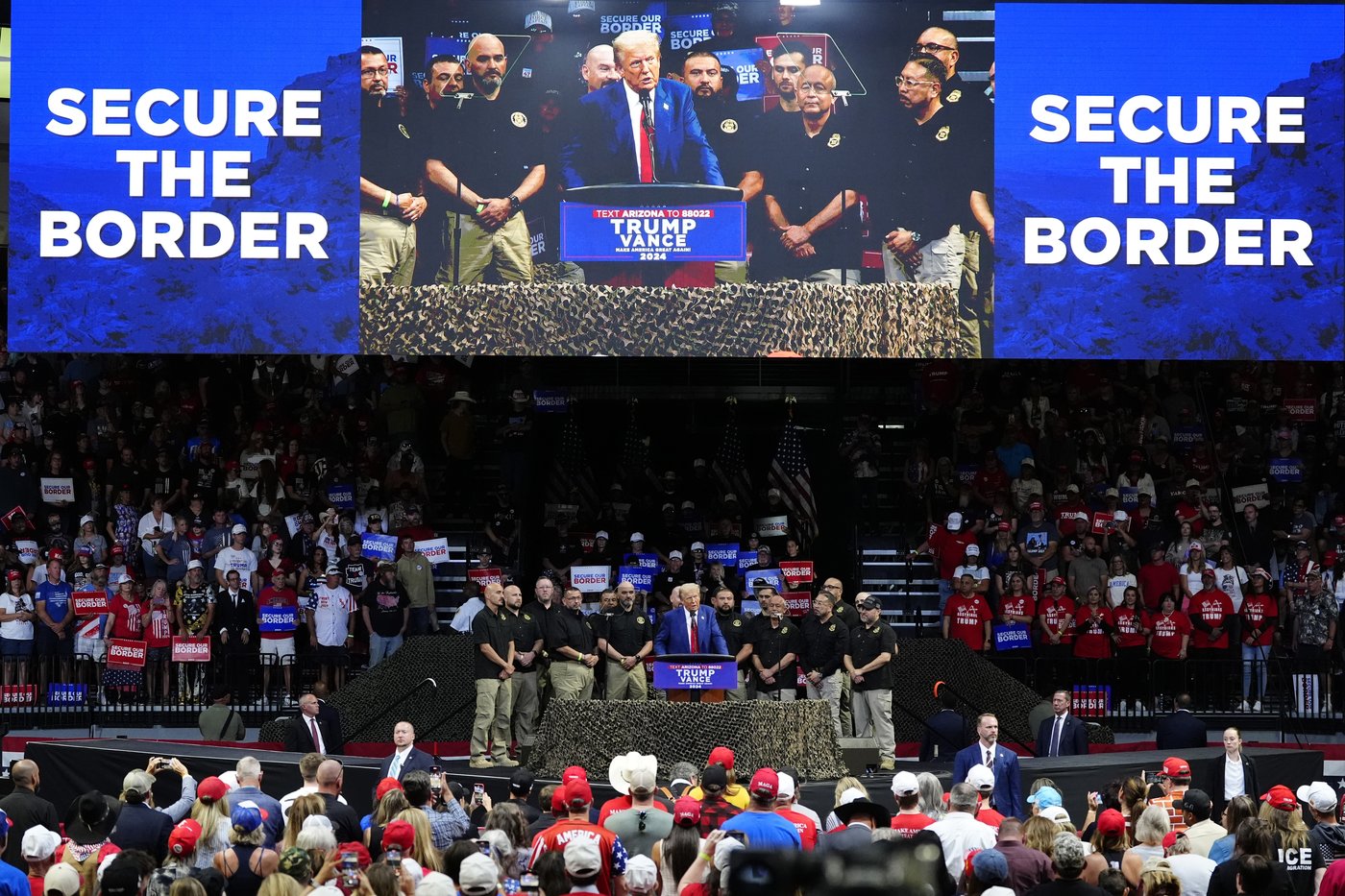 Trump calls for adding 10,000 Border Patrol agents after derailing a bipartisan border bill | iNFOnews.ca Trump calls for adding 10,000 Border Patrol agents after derailing a bipartisan border bill | iNFOnews.ca