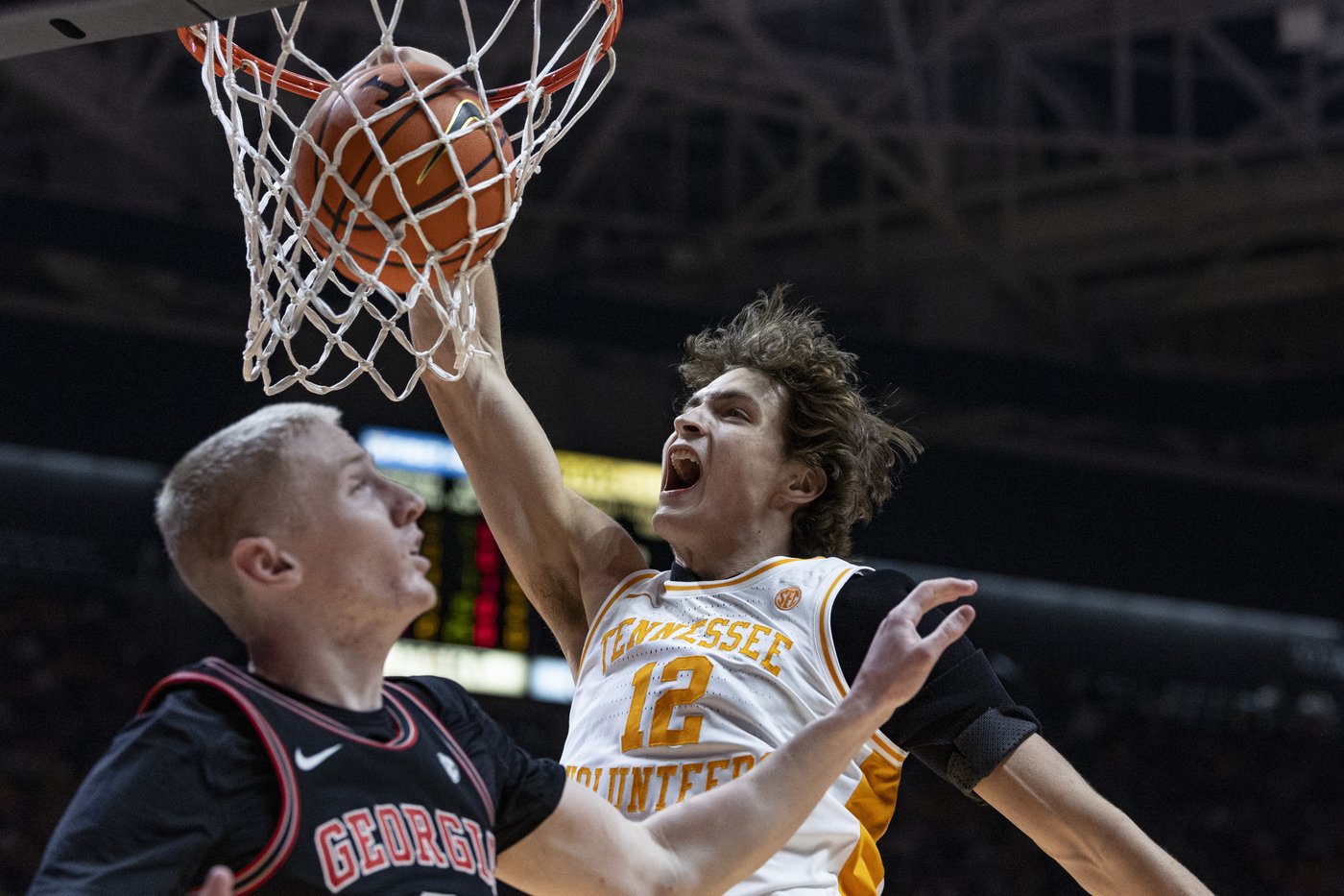 No. 6 Tennessee overcomes slow start and beats No. 23 Georgia 74-56 in SEC matchup | iNFOnews.ca No. 6 Tennessee overcomes slow start and beats No. 23 Georgia 74-56 in SEC matchup | iNFOnews.ca