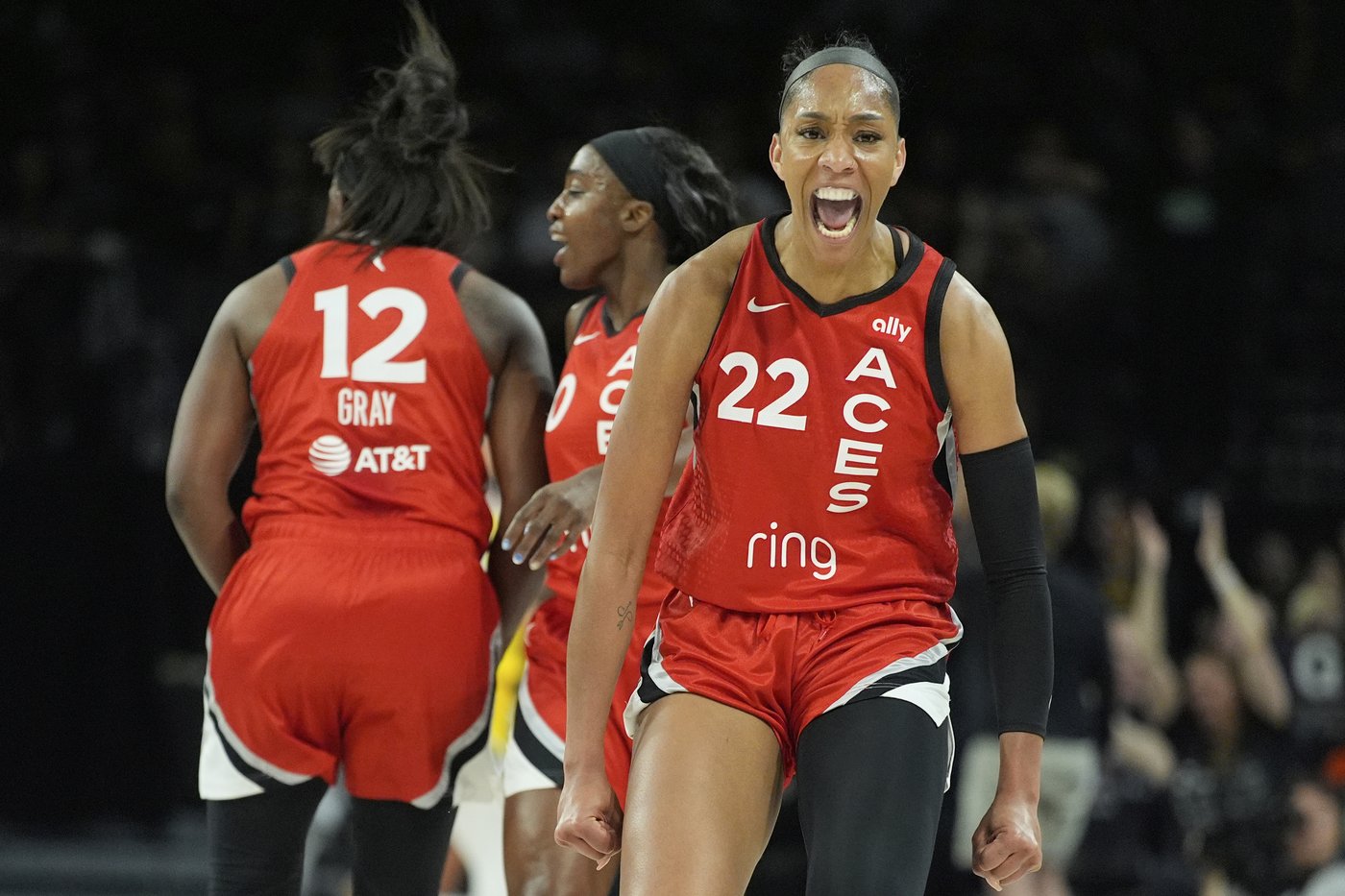 A'ja Wilson scores 35 points to power Aces to 96-81 victory over Sparks | iNFOnews.ca