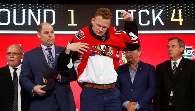 Ottawa Senators select winger Brady Tkachuk fourth overall in NHL draft | iNFOnews.ca