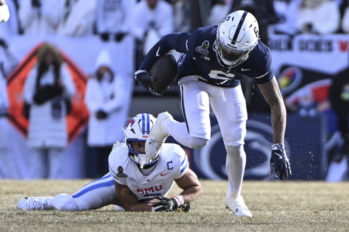 Former walk-on DeLuca provides early spark, Penn State drills SMU 38-10 in CFP; Boise State up next | iNFOnews.ca Former walk-on DeLuca provides early spark, Penn State drills SMU 38-10 in CFP; Boise State up next | iNFOnews.ca