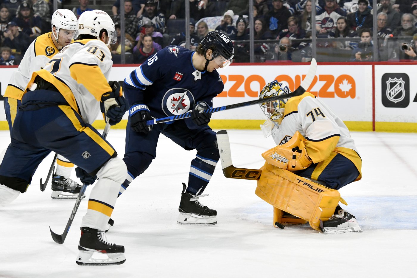 Vilardi, Hellebuyck lift Jets to 3-0 win over Predators | iNFOnews.ca Vilardi, Hellebuyck lift Jets to 3-0 win over Predators | iNFOnews.ca