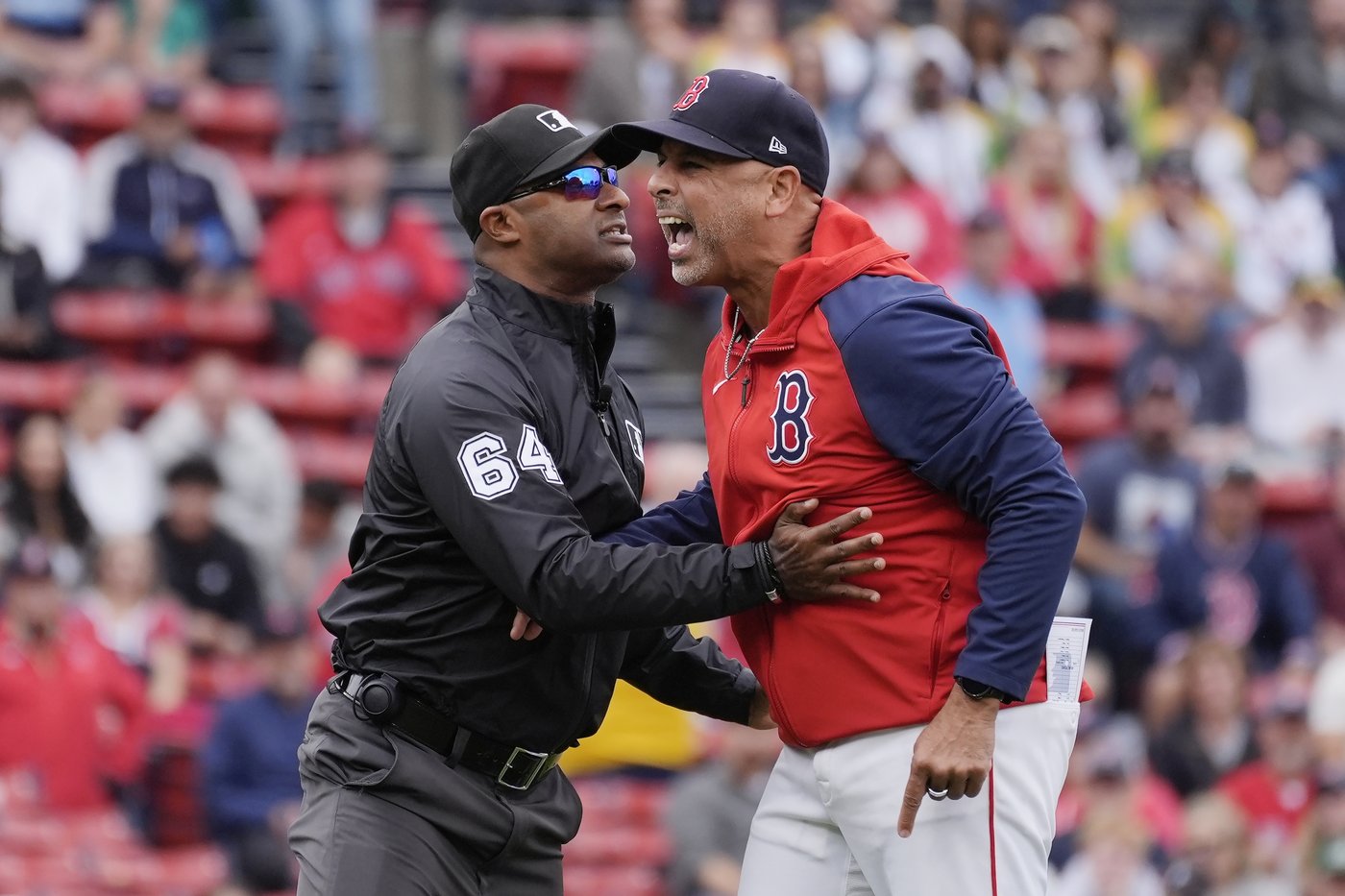 Red Sox manager Alex Cora ejected in 1st inning of opening game of DH against Twins | iNFOnews.ca Red Sox manager Alex Cora ejected in 1st inning of opening game of DH against Twins | iNFOnews.ca