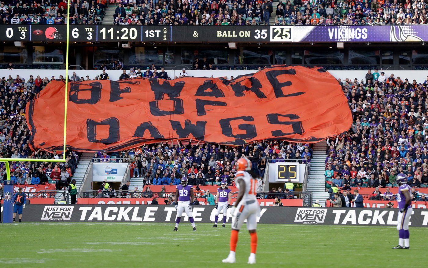 Mind the gap: British fans of Cleveland Browns know the risks but stay loyal to hard-luck underdog | iNFOnews.ca Mind the gap: British fans of Cleveland Browns know the risks but stay loyal to hard-luck underdog | iNFOnews.ca