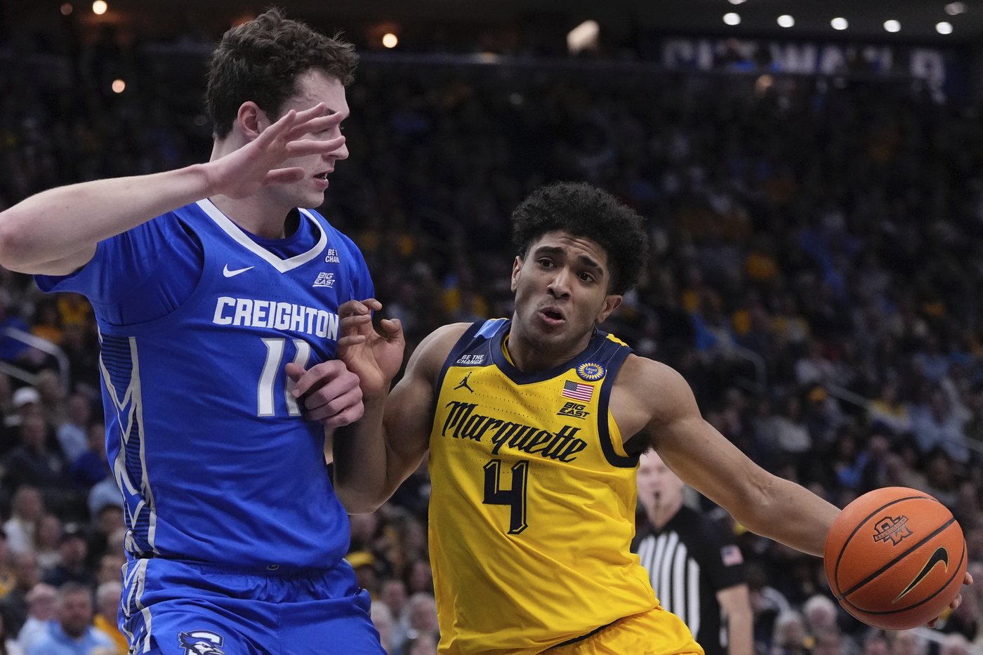 No. 8 Marquette beats Creighton 79-71 to stay unbeaten in Big East play | iNFOnews.ca No. 8 Marquette beats Creighton 79-71 to stay unbeaten in Big East play | iNFOnews.ca