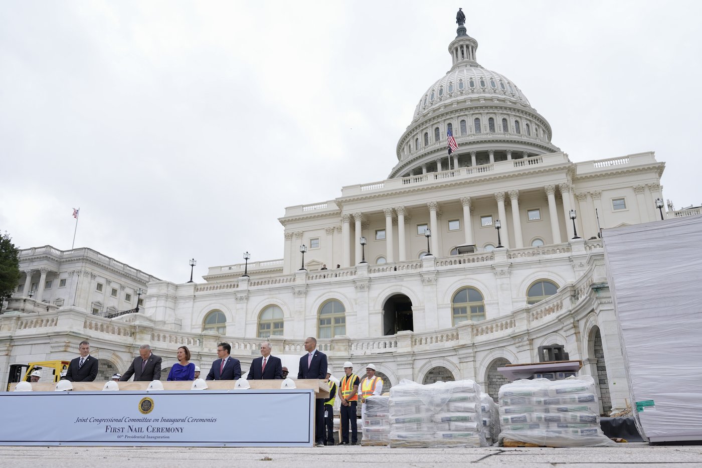 Work has begun on an inauguration stage at the Capitol. The last one became part of Jan. 6 attack | iNFOnews.ca