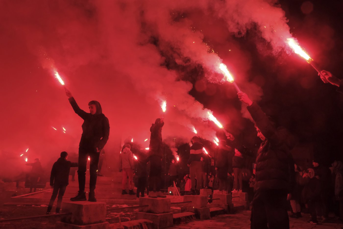 Thousands protest in Montenegro to demand ouster of top security officials over mass shooting | iNFOnews.ca Thousands protest in Montenegro to demand ouster of top security officials over mass shooting | iNFOnews.ca