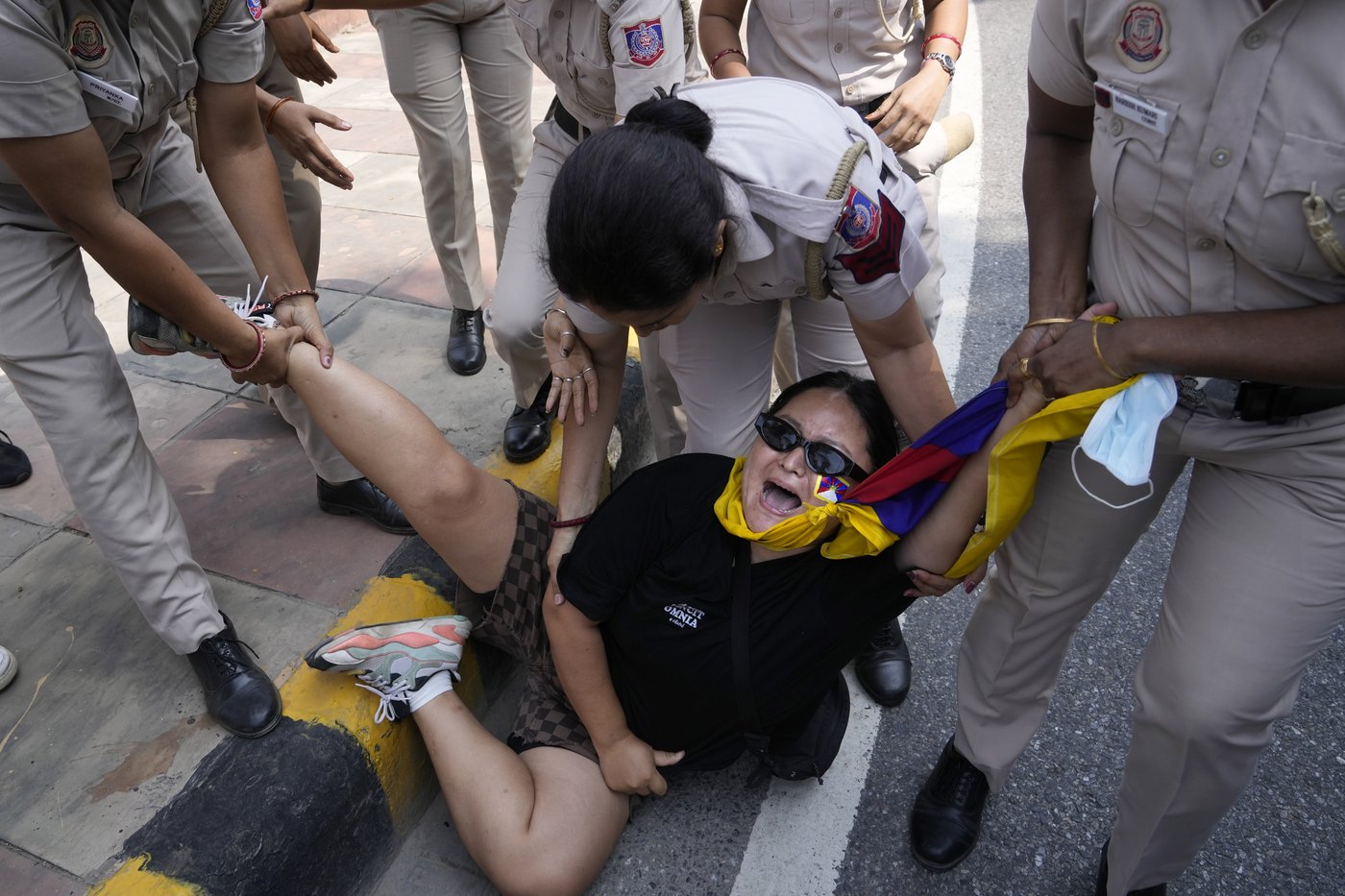 Tibetan group in India protests against China and human rights situation in homeland | iNFOnews.ca