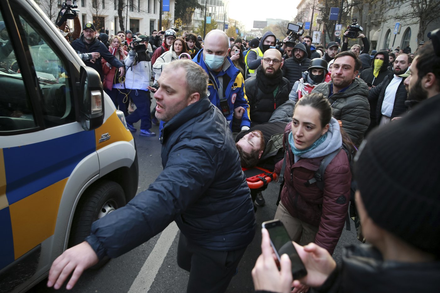 Police in Georgia break up protesters' camp in Tbilisi but they quickly return | iNFOnews.ca Police in Georgia break up protesters' camp in Tbilisi but they quickly return | iNFOnews.ca