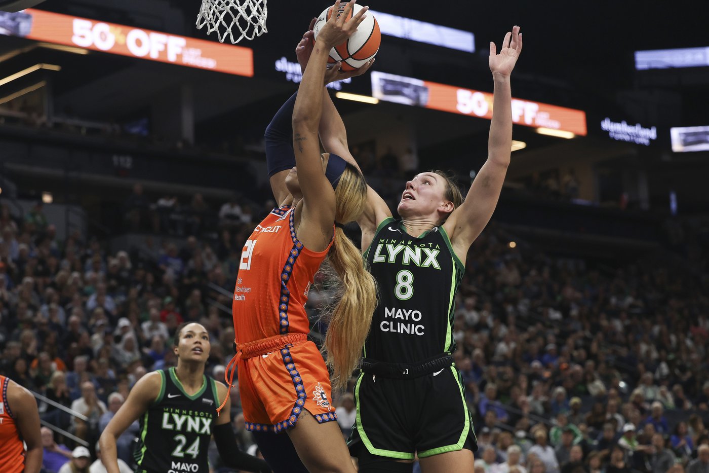 Marina Mabrey's six 3s lift Sun to 73-70 win over Lynx in Game 1 of WNBA playoffs semifinal | iNFOnews.ca Marina Mabrey's six 3s lift Sun to 73-70 win over Lynx in Game 1 of WNBA playoffs semifinal | iNFOnews.ca