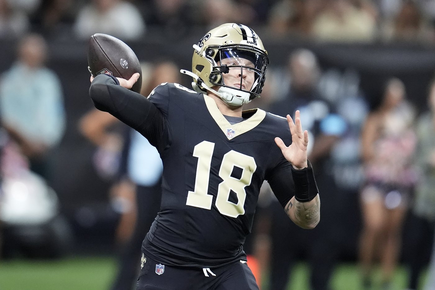 Mayfield passes for 4 TDs as the Bucs treat storm-weary fans to a 51-27 win over the Saints | iNFOnews.ca Mayfield passes for 4 TDs as the Bucs treat storm-weary fans to a 51-27 win over the Saints | iNFOnews.ca