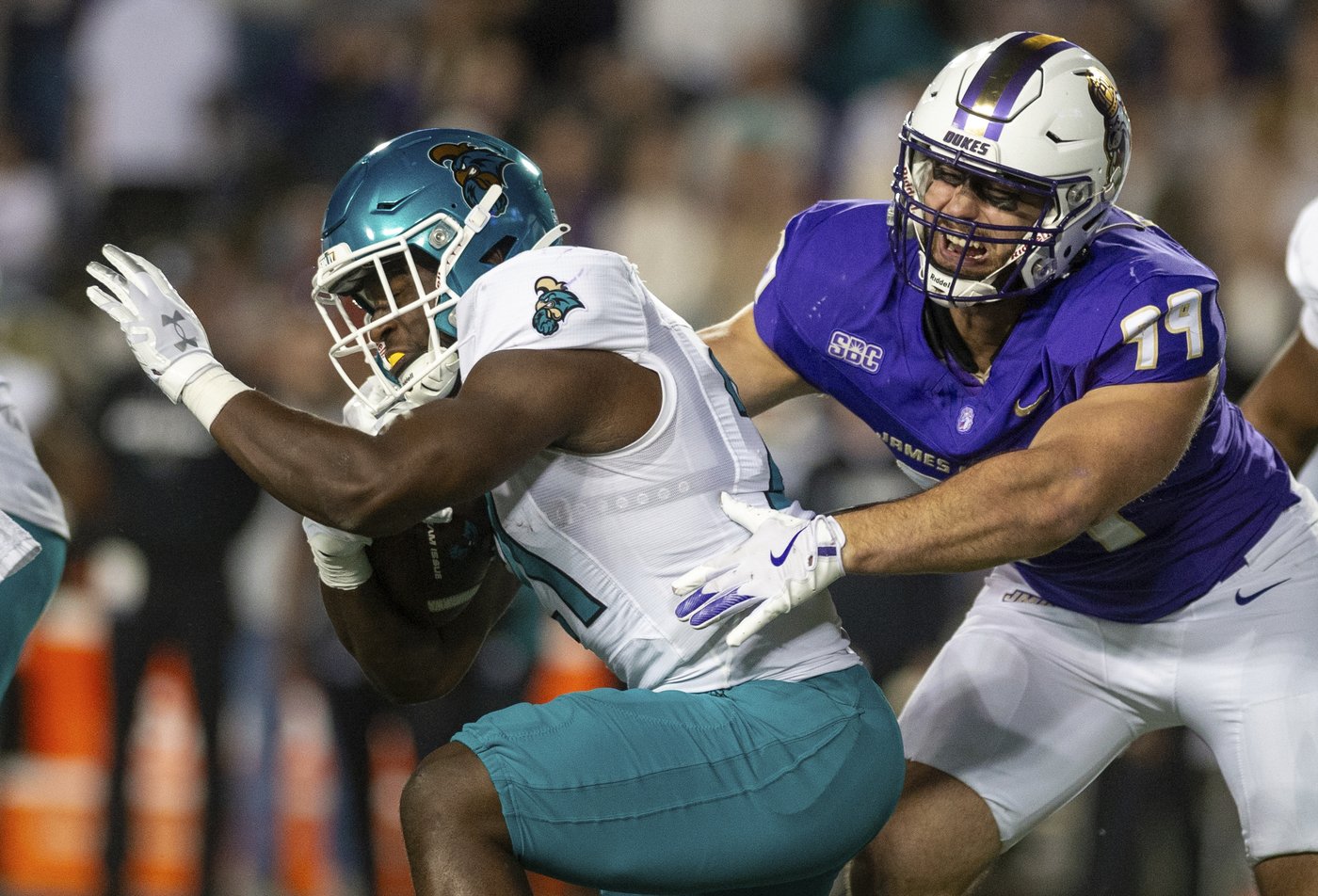 Alonza Barnett III, Lloyd Summerall III spark James Madison to 39-7 romp over Coastal Carolina | iNFOnews.ca