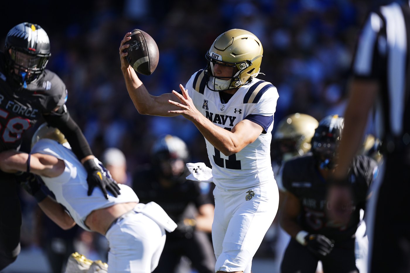 Ranked and unbeaten, No. 25 Navy hopes to beat Charlotte and block out the extra attention | iNFOnews.ca Ranked and unbeaten, No. 25 Navy hopes to beat Charlotte and block out the extra attention | iNFOnews.ca