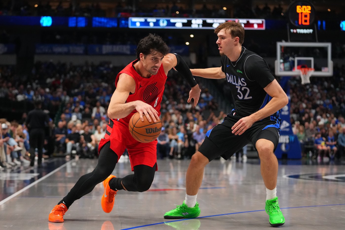 Washington and Flagg power Mavericks to a 138-133 OT win over the Trail Blazers | iNFOnews.ca