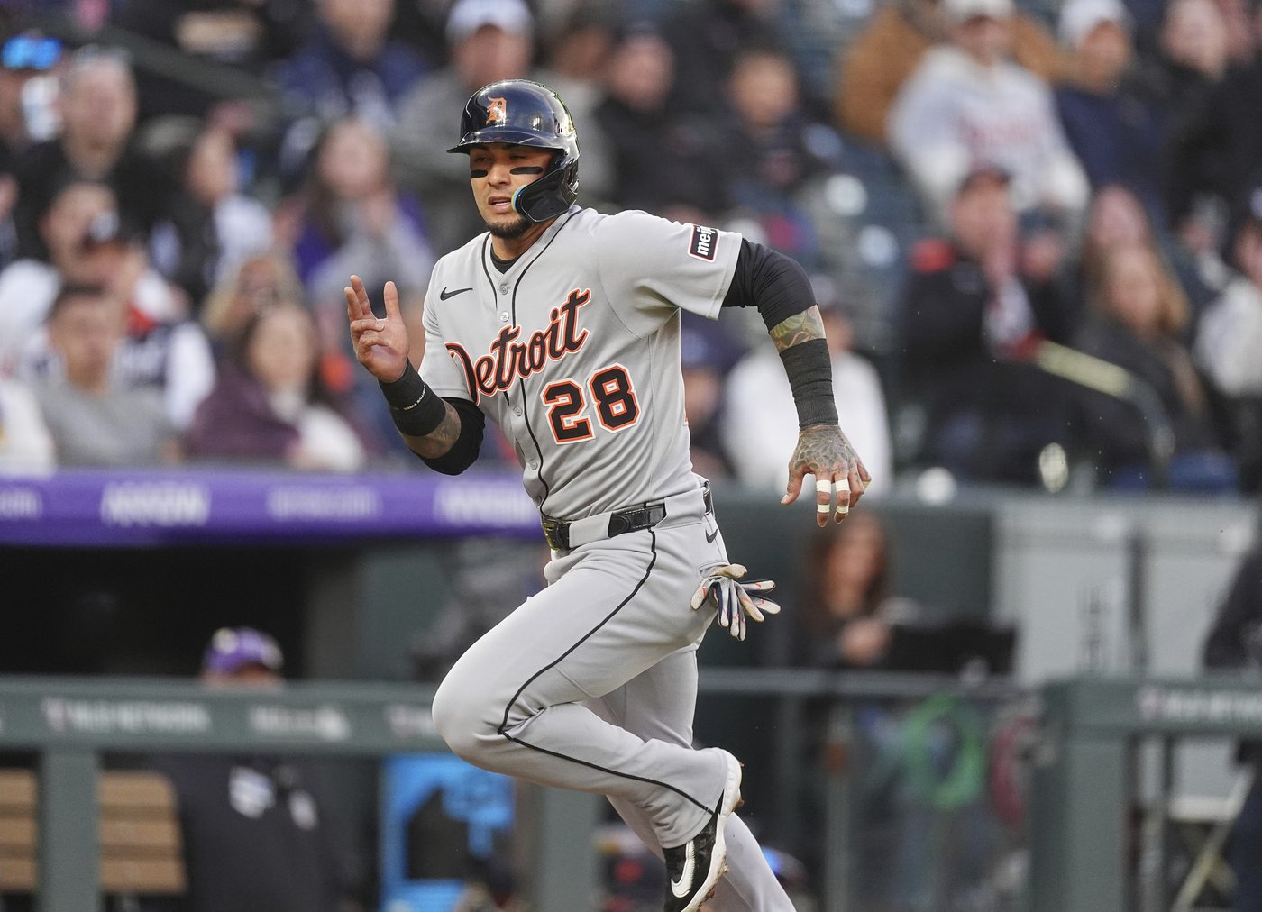 Torkelson's double in the 10th lifts Tigers to 8-6 win over struggling Rockies | iNFOnews.ca