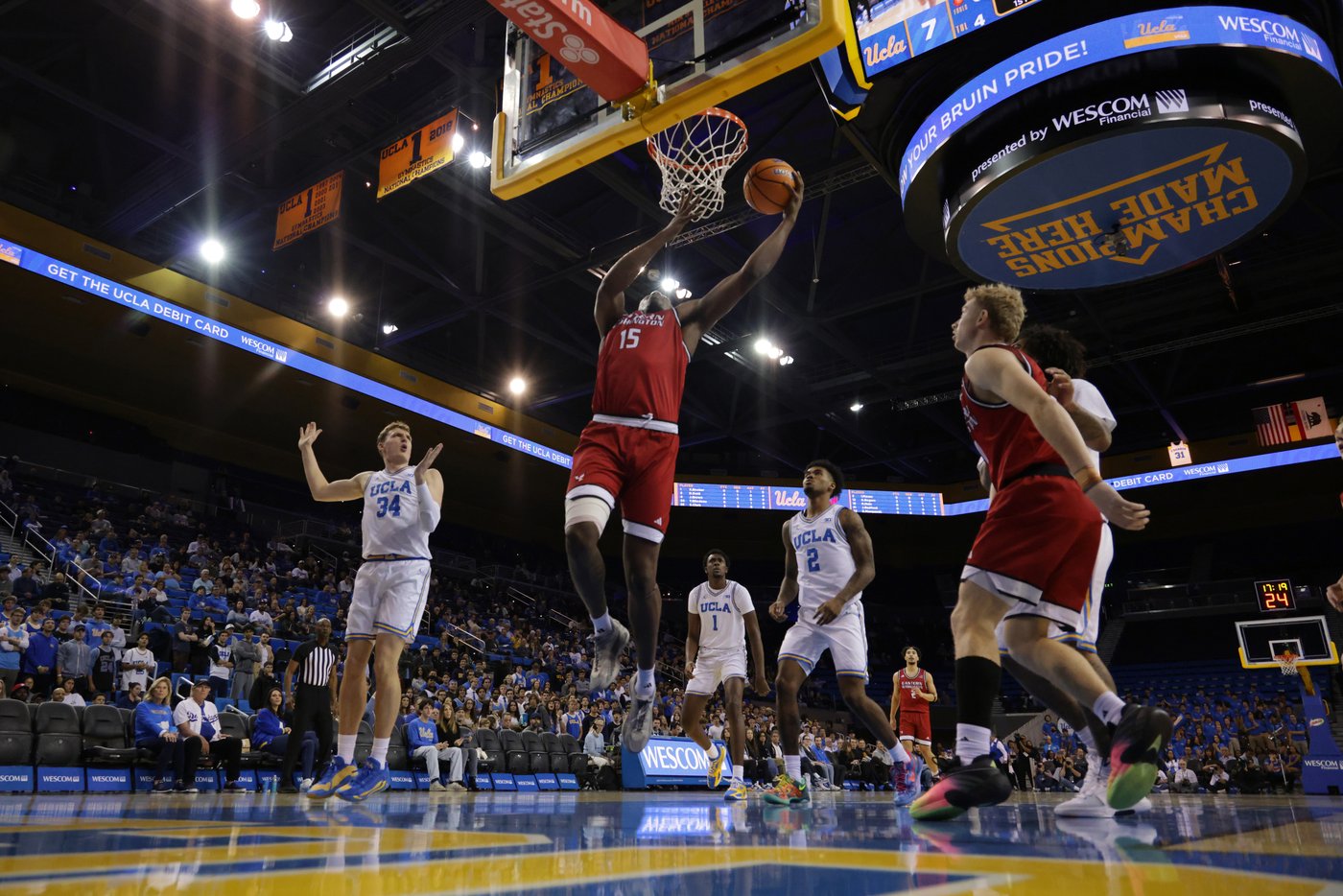 Dent scores 21 points in his UCLA debut, helping the No. 12 Bruins beat Eastern Washington | iNFOnews.ca Dent scores 21 points in his UCLA debut, helping the No. 12 Bruins beat Eastern Washington | iNFOnews.ca