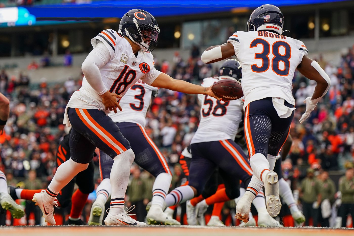 Bears look to avoid letdown against Giants after pulling out wild win against Bengals | iNFOnews.ca