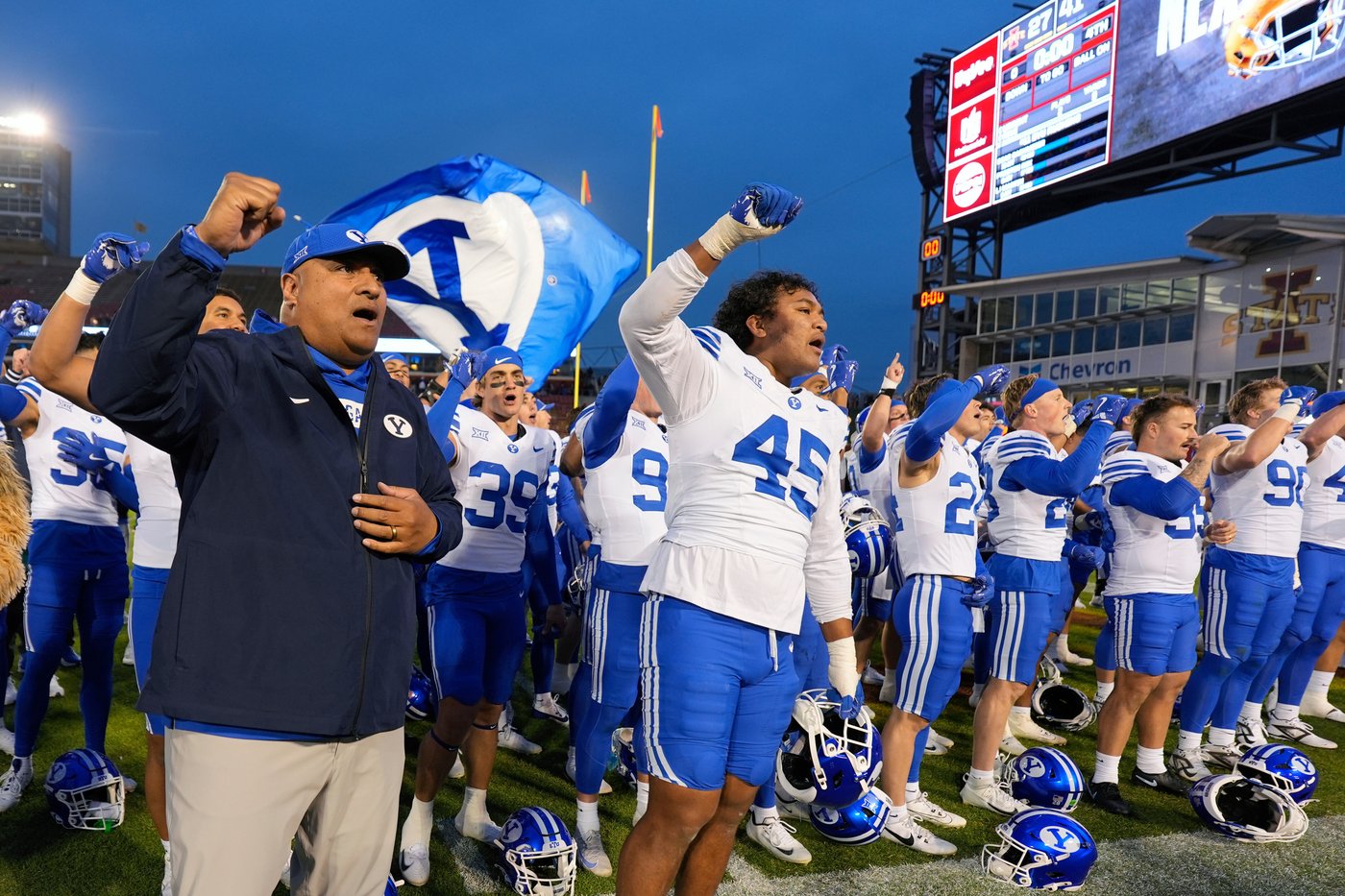 The Big 12 is in the hunt for multiple CFP berths with No. 8 BYU and No. 9 Texas Tech set to battle | iNFOnews.ca The Big 12 is in the hunt for multiple CFP berths with No. 8 BYU and No. 9 Texas Tech set to battle | iNFOnews.ca