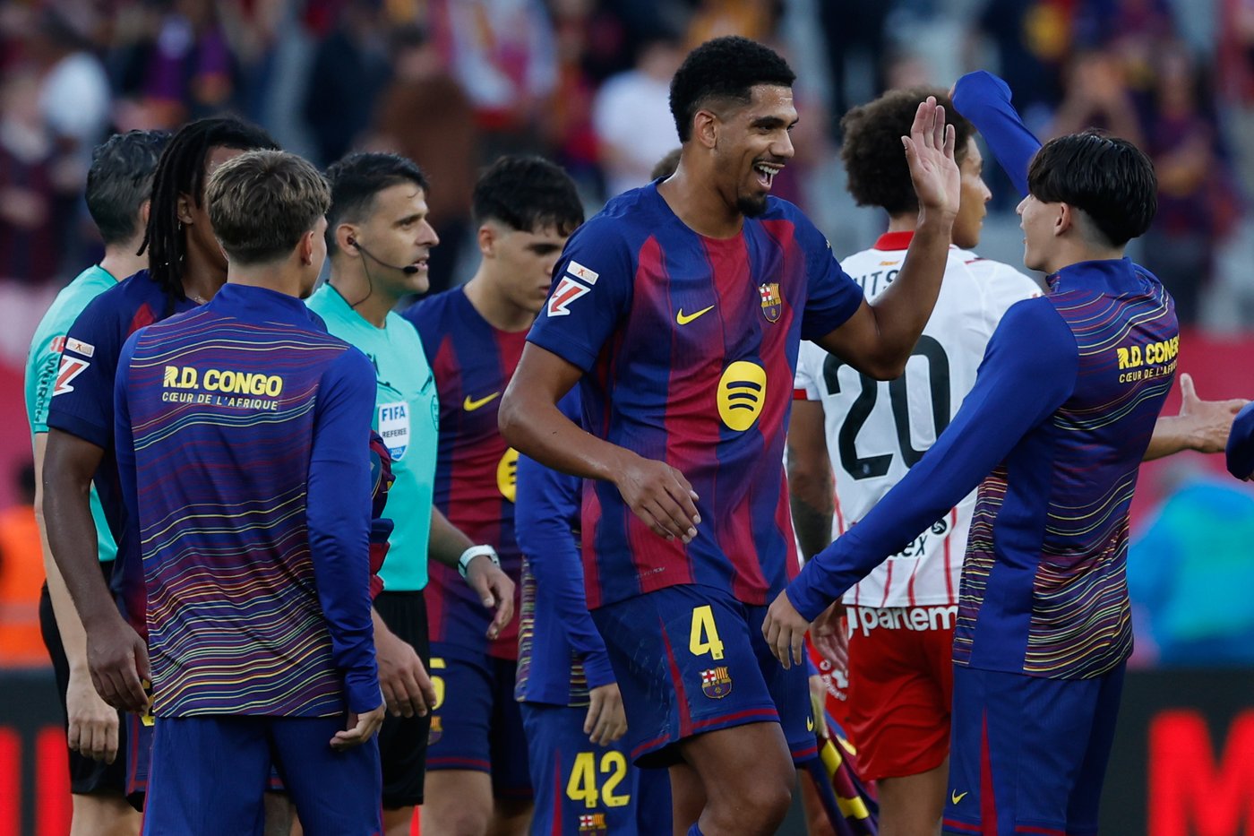 Barcelona beats Girona in stoppage time and Flick to miss clasico after sending off | iNFOnews.ca Barcelona beats Girona in stoppage time and Flick to miss clasico after sending off | iNFOnews.ca