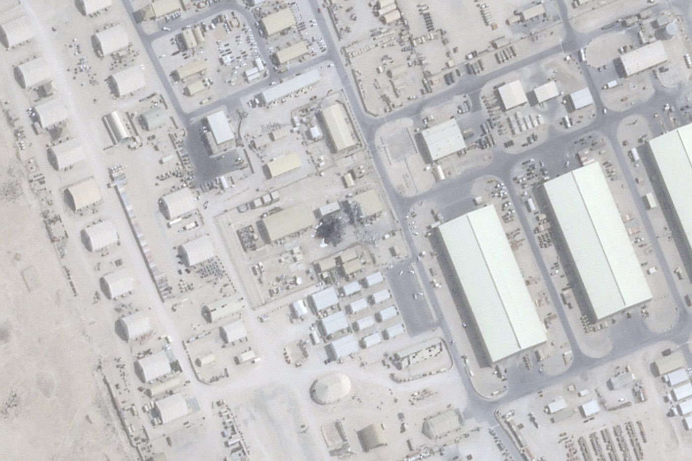 Satellite photos suggest Iran attack on Qatar air base hit geodesic dome used for US communications | iNFOnews.ca