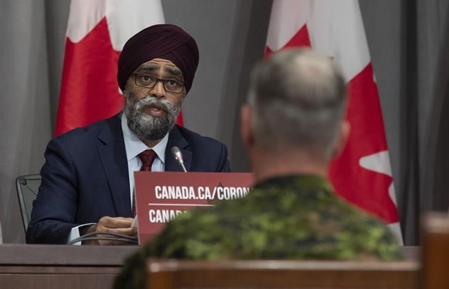 Hundreds of billions in planned military spending 'secure' despite COVID-19: Sajjan | iNFOnews.ca