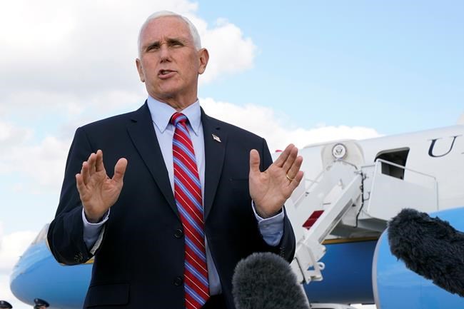 Trump's COVID-19 diagnosis casts urgent new light on Pence, Harris undercard debate | iNFOnews.ca CP637191956
