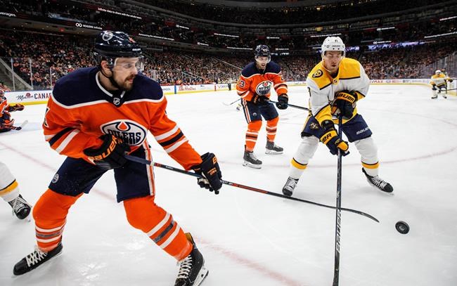 Edmonton Oilers sign defenceman Kris Russell to one-year contract extension | iNFOnews.ca CP29207818