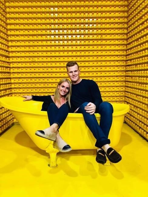 COVID extra difficult for those greiving, says wife of late Oiler Colby Cave | iNFOnews.ca