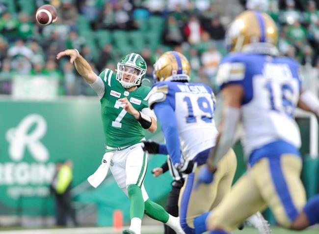 Riders quarterback Fajardo unsure where he'd be without Lawrence's hit on Collaros | iNFOnews.ca Riders quarterback Fajardo unsure where he'd be without Lawrence's hit on Collaros | iNFOnews.ca
